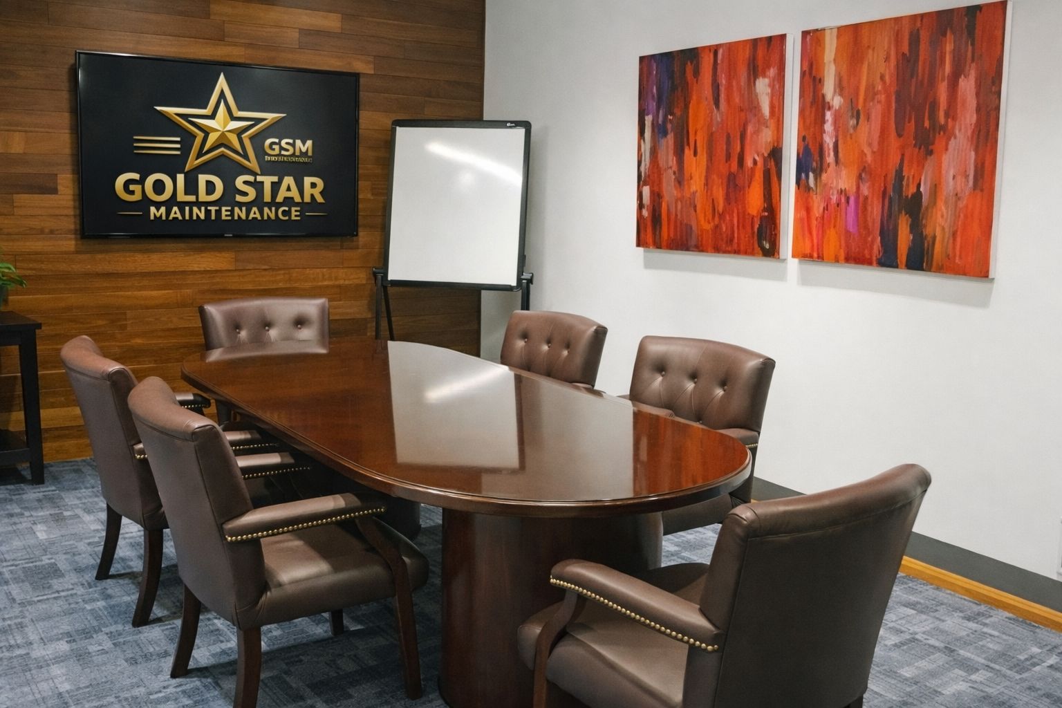 Gold Star Maintenance meeting room